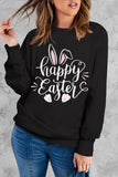 French Terry Cotton Blend Pullover Sweatshirt