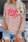 French Terry Cotton Blend Pullover Sweatshirt