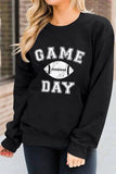 Plain Crew Neck Pullover Sweatshirt